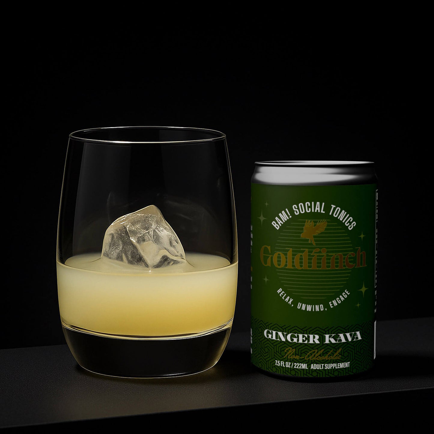 Goldfinch | A Non-Alcoholic Kava Cocktail