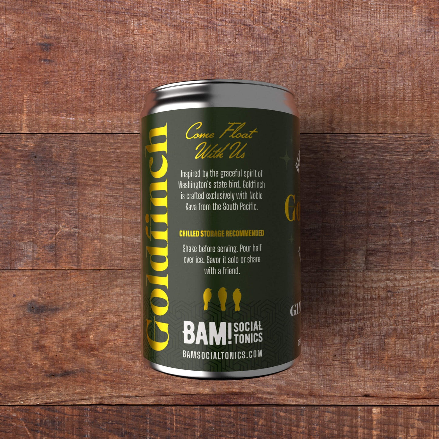 Goldfinch | A Non-Alcoholic Kava Cocktail